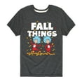 thumbnail image 1 of Dr. Seuss - Fall Things Thing 1 and Thing 2 Boys' Short Sleeve Graphic T-Shirt, 1 of 6