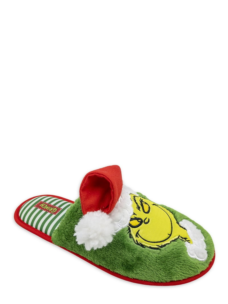 Seuss Grinch Slippers Matching Set for Toddler-Adult Sizes