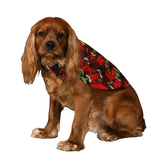 Dr. Seuss Family Pajama Grinch Costume Adult and Kid Sleepwear, Pet, Size: 2X