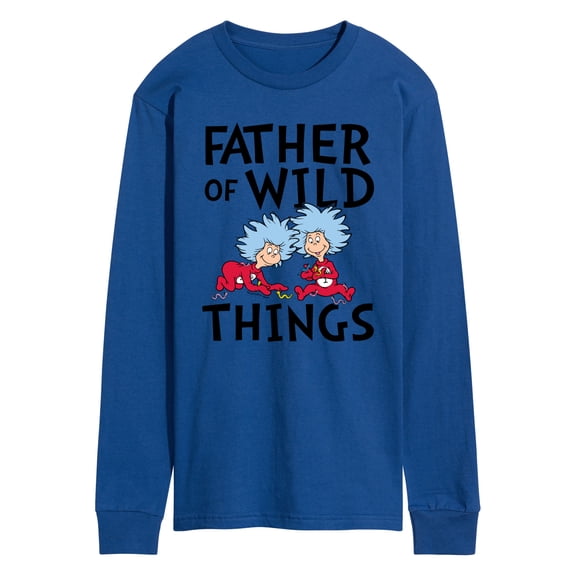 Dr. Seuss - Father of Wild Things - Men's Long Sleeve Graphic T-Shirt