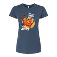 thumbnail image 1 of Dr. Seuss - Fox In Socks Jumping - Juniors Fitted Graphic T-Shirt, 1 of 1