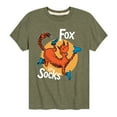 thumbnail image 1 of Dr. Seuss - Fox In Socks Jumping  - Toddler & Youth Short Sleeve Graphic T-Shirt, 1 of 6