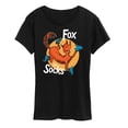 thumbnail image 1 of Dr. Seuss - Fox In Socks Jumping - Women's Raglan Graphic T-Shirt, 1 of 6