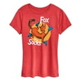 thumbnail image 1 of Dr. Seuss - Fox In Socks Jumping - Women's Raglan Graphic T-Shirt, 1 of 6