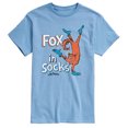 thumbnail image 1 of Dr. Seuss - Fox In Sox Cover - Men's Short Sleeve Graphic T-Shirt, 1 of 6
