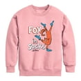 thumbnail image 1 of Dr. Seuss - Fox In Sox Book Cover  - Toddler & Youth Crewneck Fleece Sweatshirt, 1 of 5