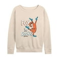 thumbnail image 1 of Dr. Seuss - Fox In Sox Cover - Women's Lightweight French Terry Long Sleeve Shirt, 1 of 6