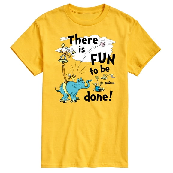 Dr. Seuss - Fun To Be Done - Men's Short Sleeve Graphic T-Shirt