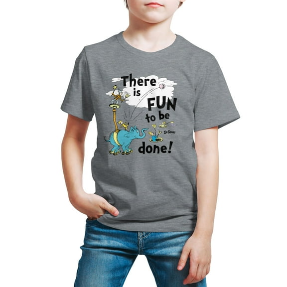 Dr. Seuss - Fun To Be Done - Toddler And Youth Short Sleeve Graphic T-Shirt