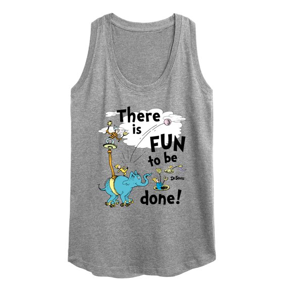 Dr. Seuss - Fun To Be Done - Women's Racerback Tank Top