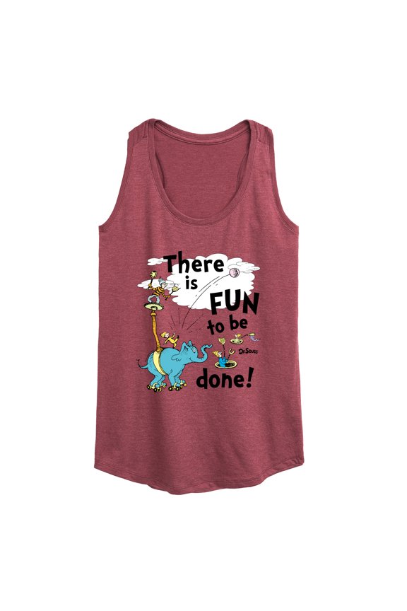 - Fun To Be Done - Women's Racerback Tank Top