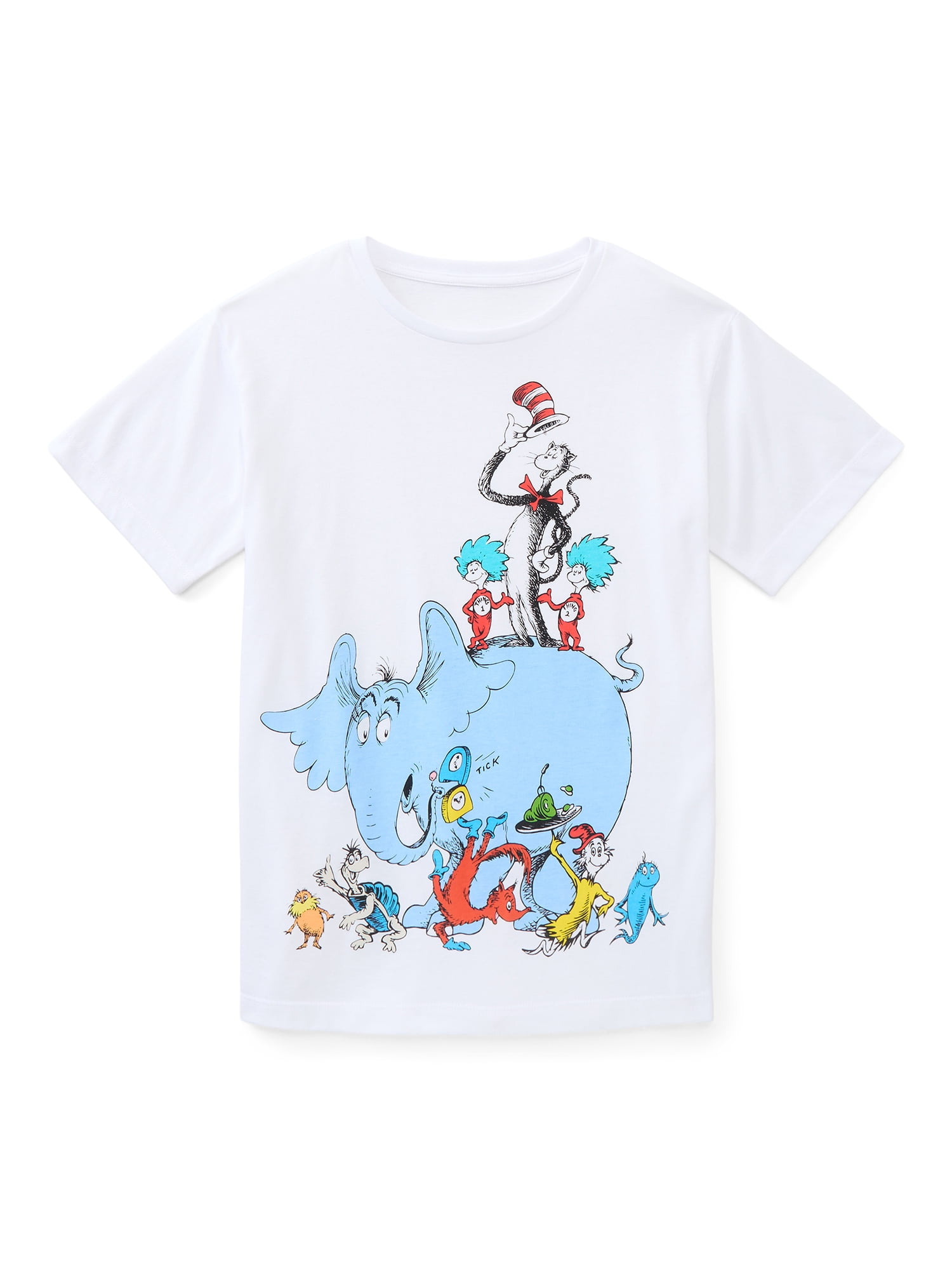 Dr. Seuss Girls Graphic T-Shirt, Sizes 4-16