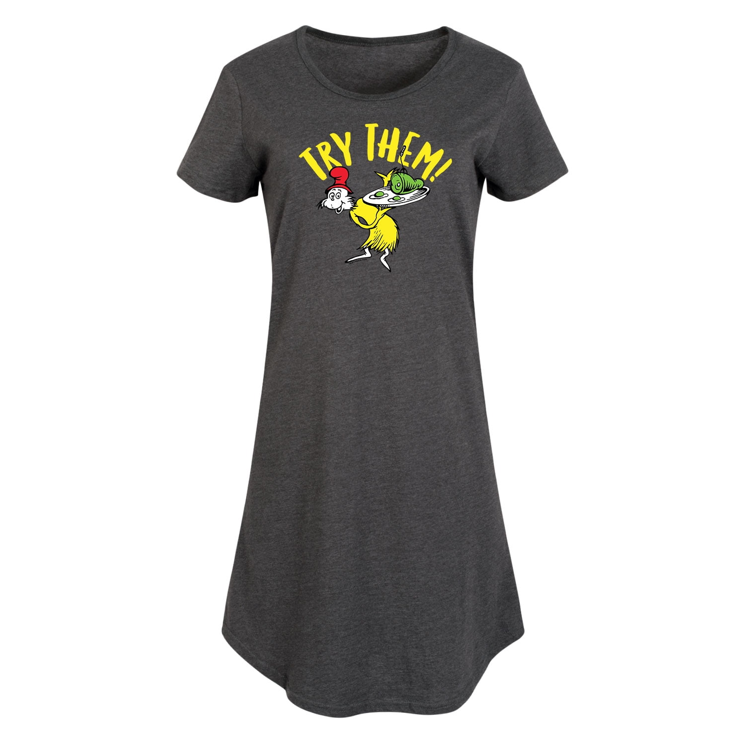 Dr. Seuss - Green Eggs And Ham - Women's Any Way Dress - Walmart Business  Supplies