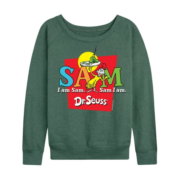 Dr. Seuss - Green Eggs And Ham - Women's Lightweight French Terry Long Sleeve Shirt