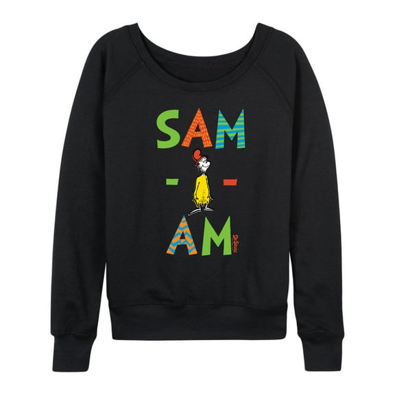 Dr. Seuss - Green Eggs And Ham - Women's Lightweight French Terry Long Sleeve Shirt