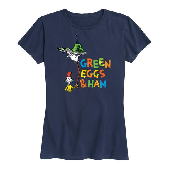 Dr. Seuss - Green Eggs And Ham - Women's Short Sleeve Graphic T-Shirt