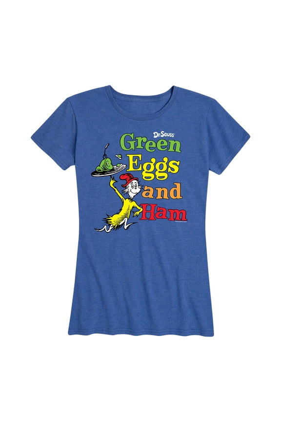 - Green Eggs And Ham - Women's Short Sleeve Graphic T-Shirt
