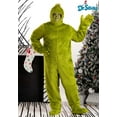 thumbnail image 1 of Dr. Seuss Grinch Adult Plus Open Face Costume, 1 of 6