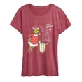 thumbnail image 1 of Dr. Seuss - Grinch Present - Women's Short Sleeve Graphic T-Shirt, 1 of 4