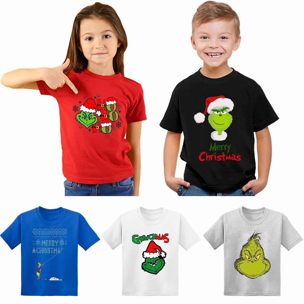 grinch shirts boys