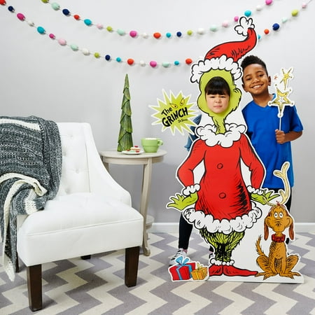 Dr. Seuss Grinch Stand In