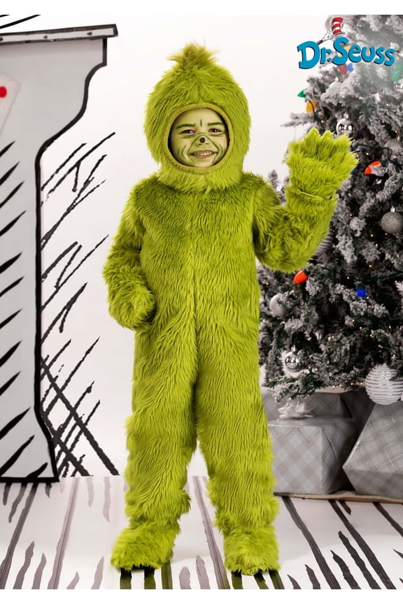 Dr. Seuss Grinch Toddler Open Face Costume