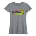 thumbnail image 1 of Dr. Seuss - Grinch and Max Cuddly As A Cactus - Women's Short Sleeve Graphic T-Shirt, 1 of 5