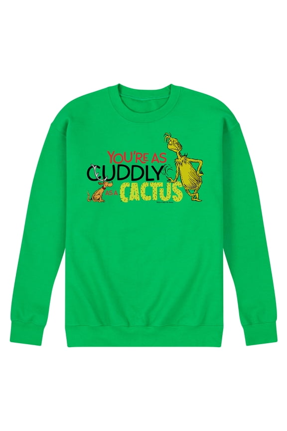 - Grinch and Max - Men's Crew Neck Fleece Pullover