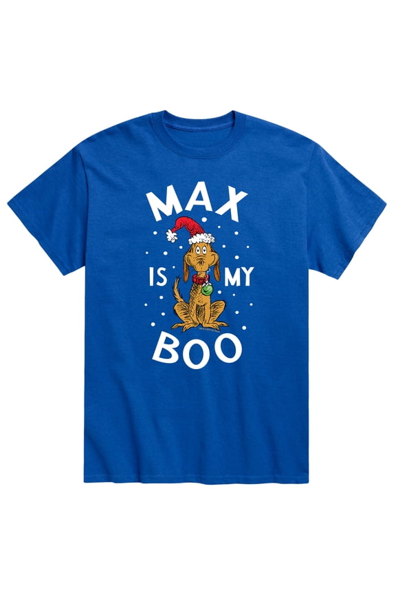 Dr. Seuss - Grinch and Max - Men's Short Sleeve Graphic T-Shirt