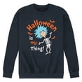 thumbnail image 1 of Dr. Seuss - Halloween Is My Thing - Men's Crew Neck Fleece Pullover, 1 of 6