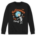 thumbnail image 1 of Dr. Seuss - Halloween Is My Thing - Men's Crew Neck Fleece Pullover, 1 of 6
