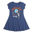 thumbnail image 1 of Dr. Seuss - Halloween Is My Thing - Toddler And Youth Girls Fit And Flare Dress, 1 of 6