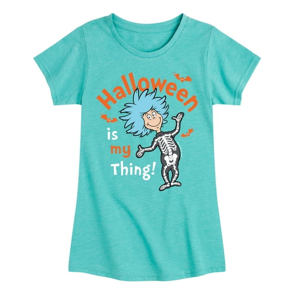 Dr. Seuss - Halloween Is My Thing - Toddler And Youth Girls Short Sleeve Graphic T-Shirt