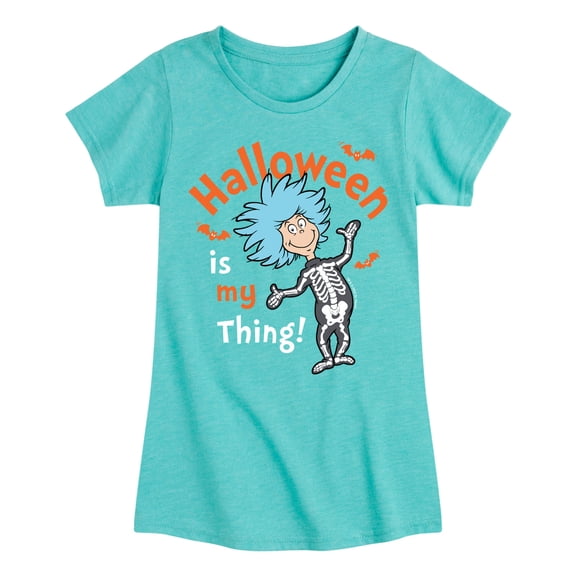 Dr. Seuss - Halloween Is My Thing - Toddler And Youth Girls Short Sleeve Graphic T-Shirt
