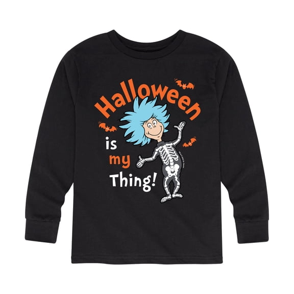Dr. Seuss - Halloween Is My Thing - Toddler And Youth Long Sleeve Graphic T-Shirt