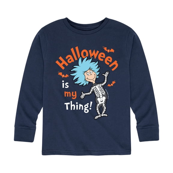 Dr. Seuss - Halloween Is My Thing - Toddler And Youth Long Sleeve Graphic T-Shirt