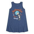 thumbnail image 1 of Dr. Seuss - Halloween Is My Thing - Toddler and Youth Girls A-line Dress, 1 of 6