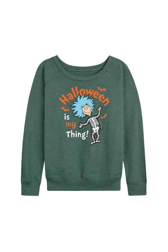 - Halloween Is My Thing - Women's Lightweight French Terry Long Sleeve Shirt
