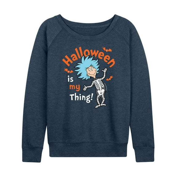 Dr. Seuss - Halloween Is My Thing - Women's Lightweight French Terry Long Sleeve Shirt