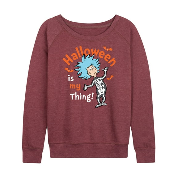Dr. Seuss - Halloween Is My Thing - Women's Lightweight French Terry Long Sleeve Shirt