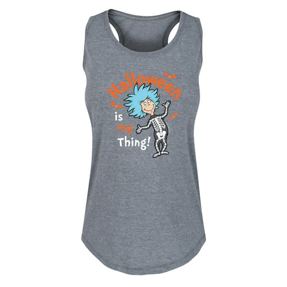 Dr. Seuss - Halloween Is My Thing - Women's Racerback Tank Top