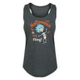 thumbnail image 1 of Dr. Seuss - Halloween Is My Thing - Women's Racerback Tank Top, 1 of 6