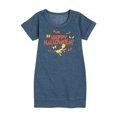 thumbnail image 1 of Dr. Seuss - Happy Halloween Eyes - Toddler And Youth Girls Fleece Dress, 1 of 6