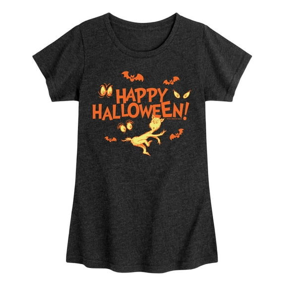 Dr. Seuss - Happy Halloween Eyes - Toddler And Youth Girls Short Sleeve Graphic T-Shirt