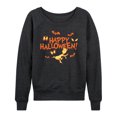 thumbnail image 1 of Dr. Seuss - Happy Halloween Eyes - Women's Lightweight French Terry Long Sleeve Shirt, 1 of 6