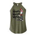 thumbnail image 1 of Dr. Seuss - Happy Halloween Skeleton Cat - Juniors High Neck Tank Top, 1 of 6