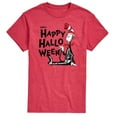 thumbnail image 1 of Dr. Seuss - Happy Halloween Skeleton Cat - Men's Short Sleeve Graphic T-Shirt, 1 of 6