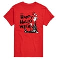thumbnail image 1 of Dr. Seuss - Happy Halloween Skeleton Cat - Men's Short Sleeve Graphic T-Shirt, 1 of 6