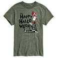 thumbnail image 1 of Dr. Seuss - Happy Halloween Skeleton Cat - Men's Short Sleeve Graphic T-Shirt, 1 of 6