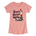 thumbnail image 1 of Dr. Seuss - Happy Halloween Skeleton Cat - Toddler And Youth Girls Short Sleeve Graphic T-Shirt, 1 of 6